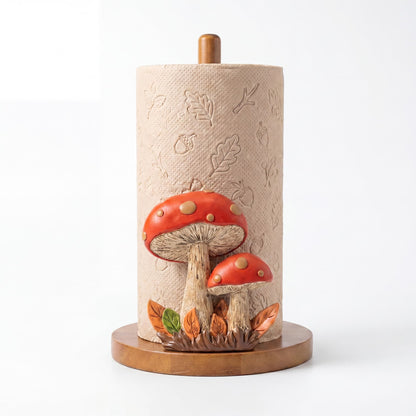 FNYDOX Mushroom Paper Towel Holder for Countertop