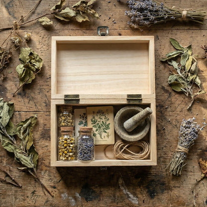 FNYDOX Wooden Memory Box for Keepsakes