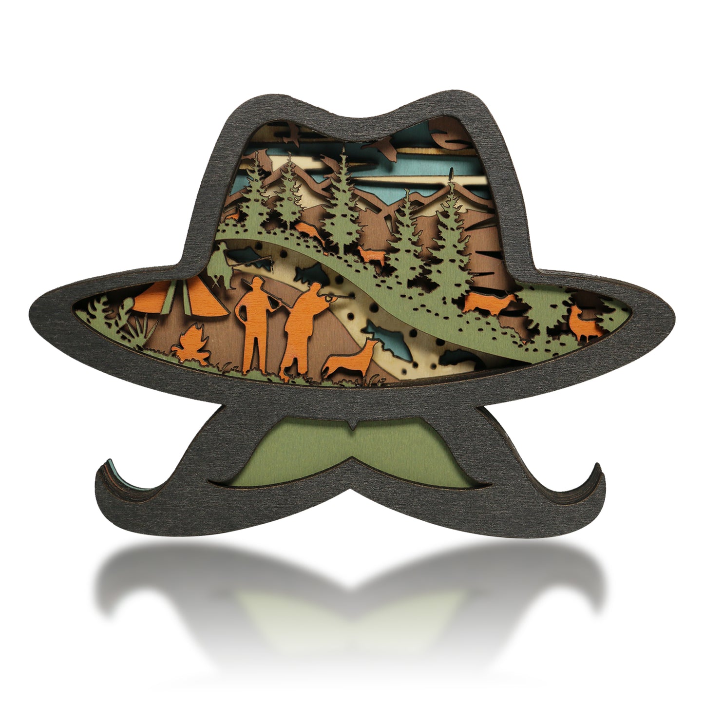 Wooden Father's Day Carving Handcraft Gift