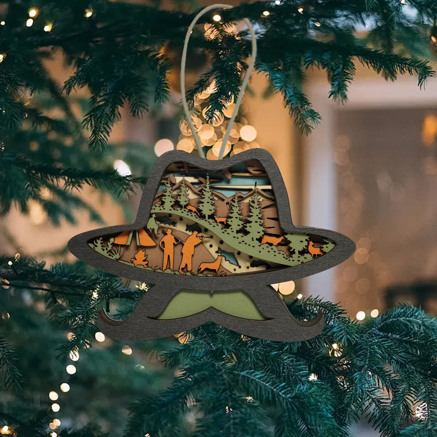 Wooden Father's Day Carving Handcraft Gift